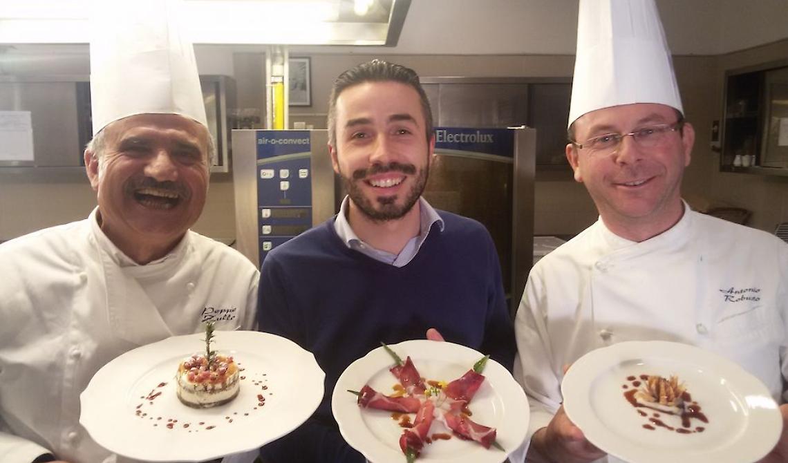 Peppe Zullo porta in tavola i menu a Km "0" di Natale: c'è anche quello vegano