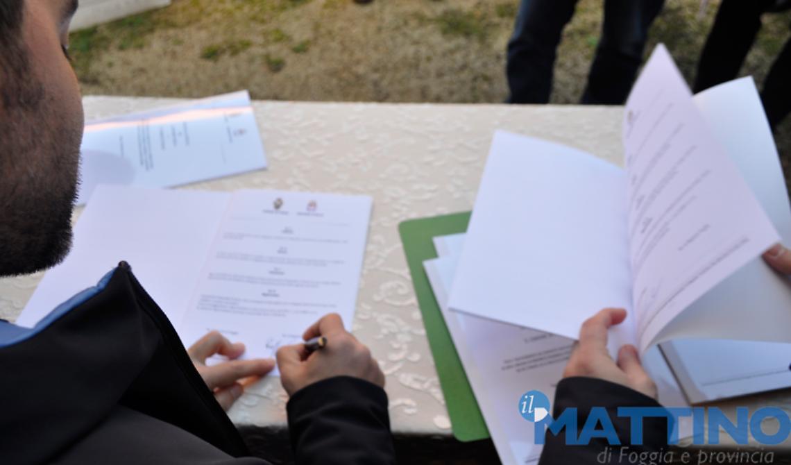 Gli studenti di Link Foggia stanno con Campi Diomedei
