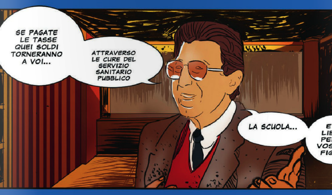  “Francesco Marcone: colpevole di onestà”, il graphic-novel di Remo Fuiano