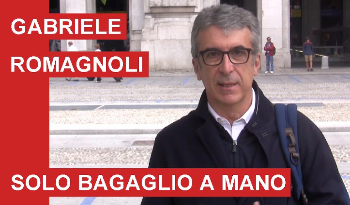 Come viaggiare? Romagnoli non ha dubbi: "Solo bagaglio a mano"!