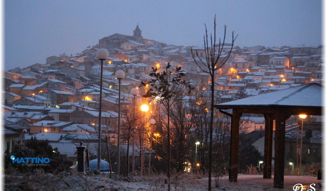 Subappennino e Gargano, la neve continua a fare capolino dietro i raggi di sole