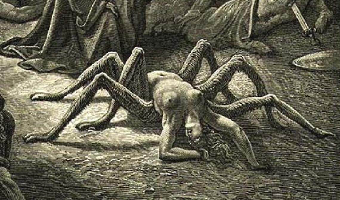 Dei ragni e dell’invidia divina… gli dèi non tollerano che siamo più bravi di loro