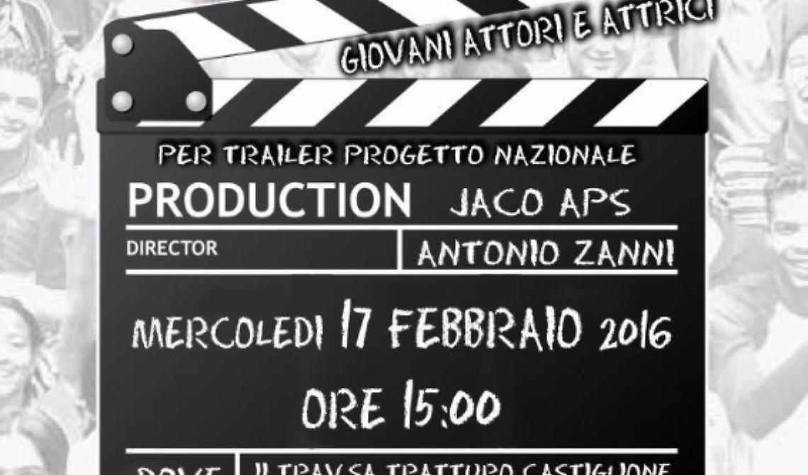 Casting per uno spot inerente al progetto nazionale "La Pietra Scartata"