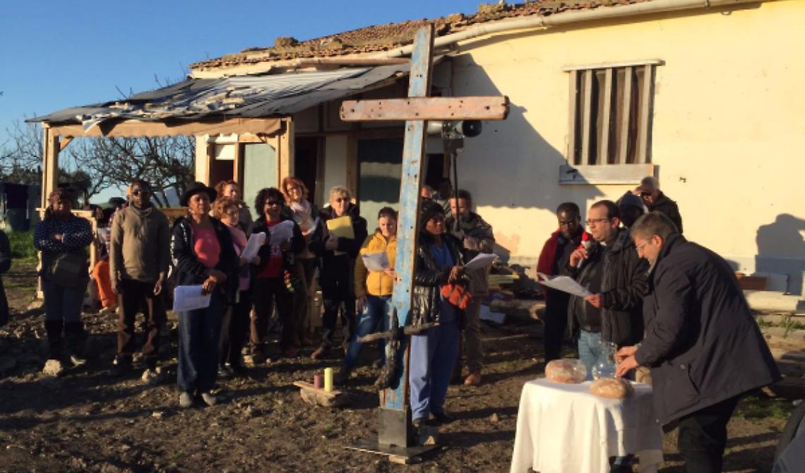 Ultimo giorno a Foggia per la Croce dei Migranti