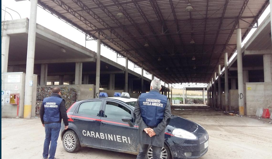 Potenza, sequestrata un'area di 5mila metri quadrati adibita allo stoccaggio abusivo di rifiuti speciali 