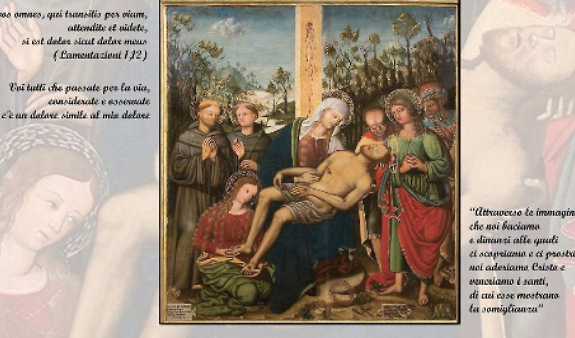 La "Deposizione" di Francesco da Torremaggiore in mostra a Lucera