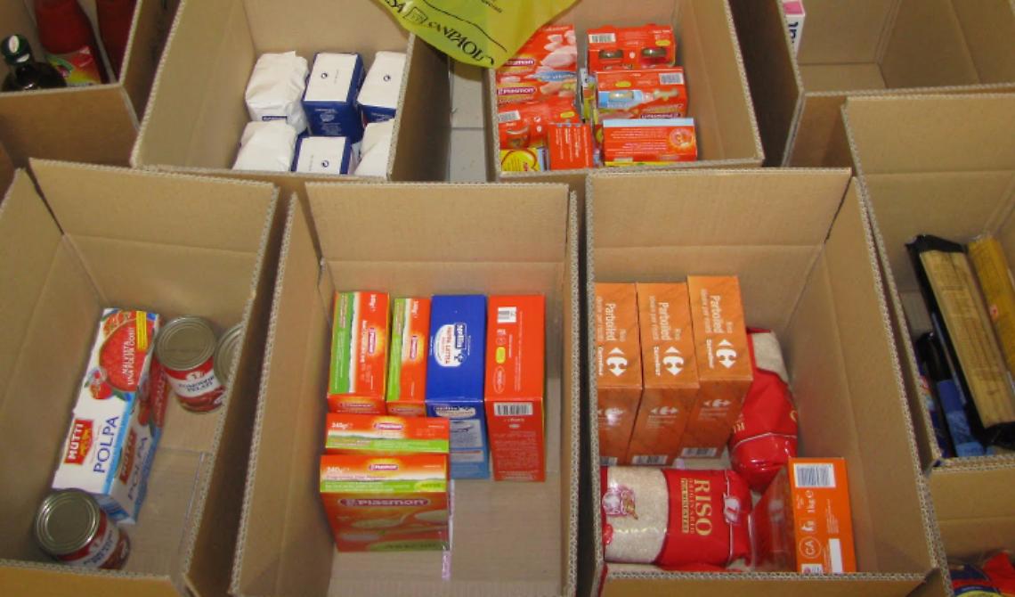 Il Kiwanis club celebra la sua Giornata Mondiale con la donazione di prodotti alimentari