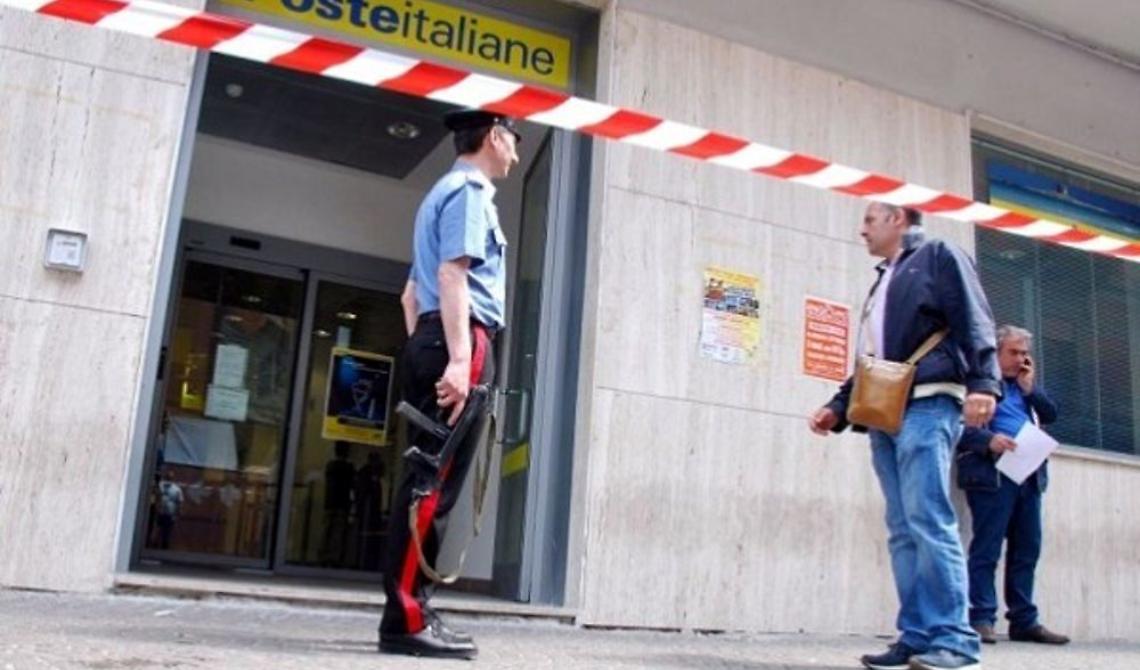 Casalvecchio di Puglia, rapina all'ufficio postale