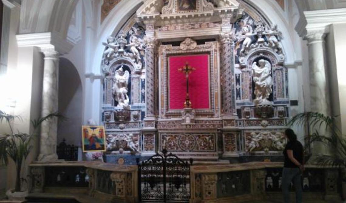Le targhe illustrative per la Chiesa della Misericordia di Foggia