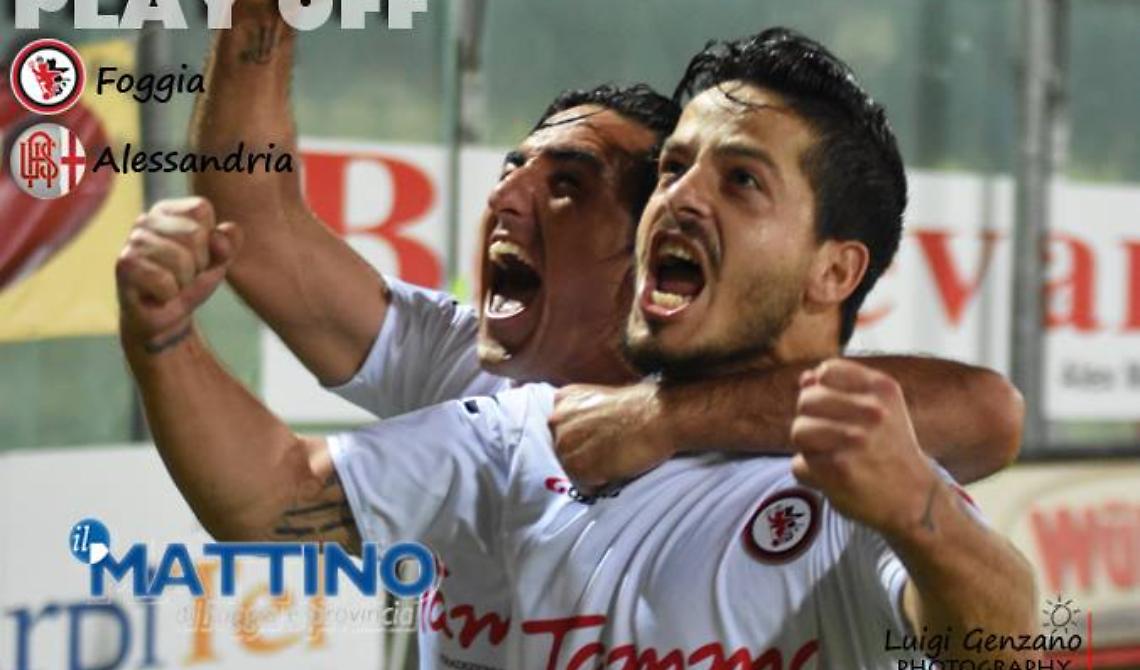 Il Foggia liquida l'Alessandria. Ed ora tocca al Lecce