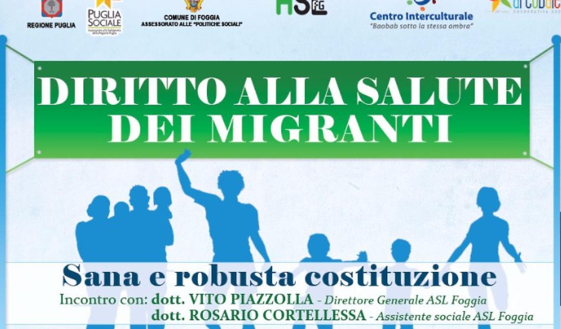 Migranti, diritto alla salute è di tutti