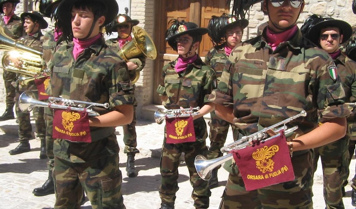 Orsara a Palermo per il Raduno nazionale dei Bersaglieri