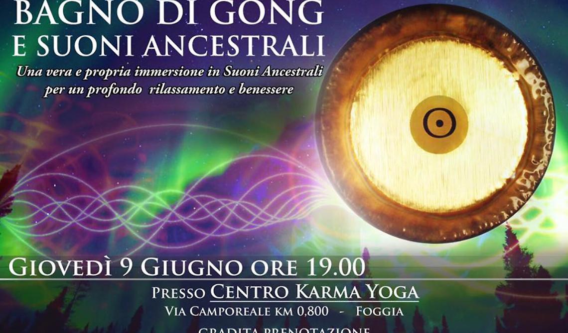 Bagno di gong e suoni ancestrali. Evento Yoga a Foggia