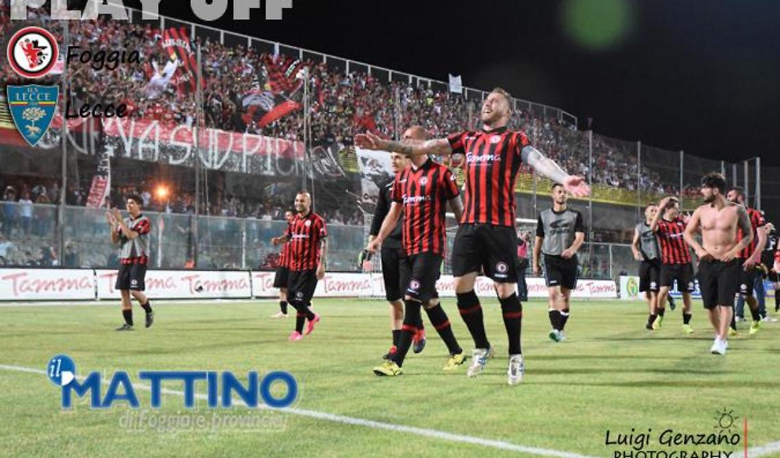 Il Foggia liquida il Lecce, Emiliano «Adesso tutta la Puglia con il Foggia» a Pisa