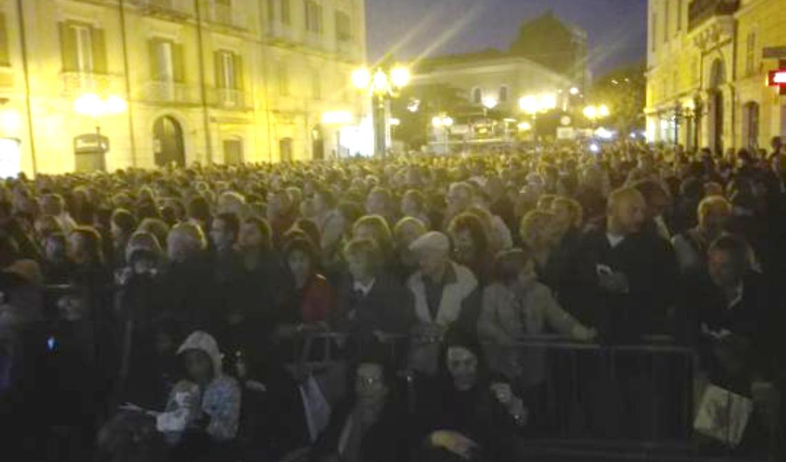 E pure Arbore "vince" a Campobasso: in 5mila per il suo concerto 