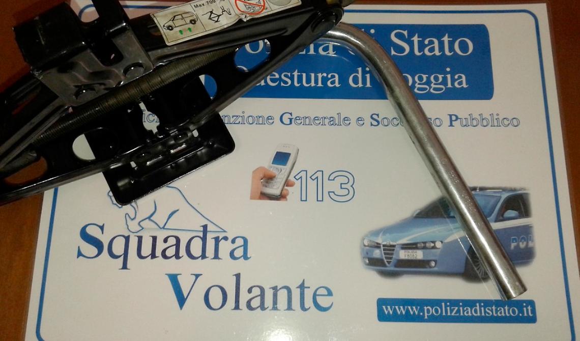 Furto di pneumatici: in manette due ragazzi incensurati
