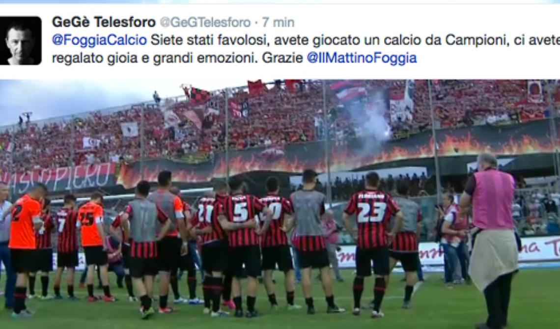 Al Foggia solo il cuore non basta per la B. Gegè Telesforo: «Siete stati favolosi, da Campioni»