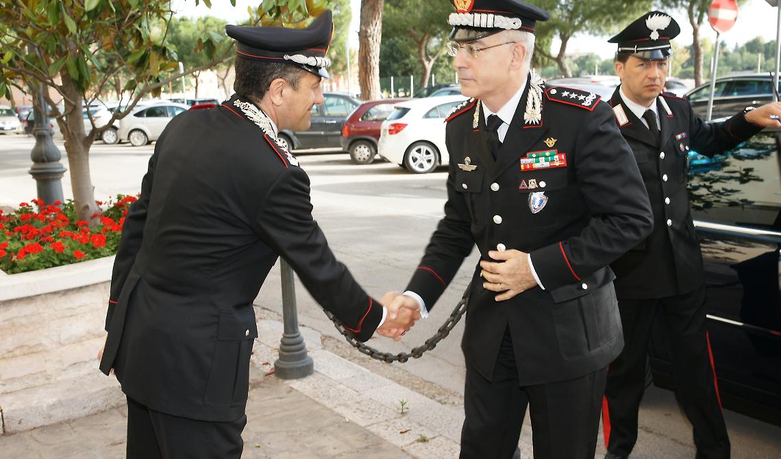 Visita istituzionale in Capitanata del Generale di Corpo d’Armata Giovanni Nistri
