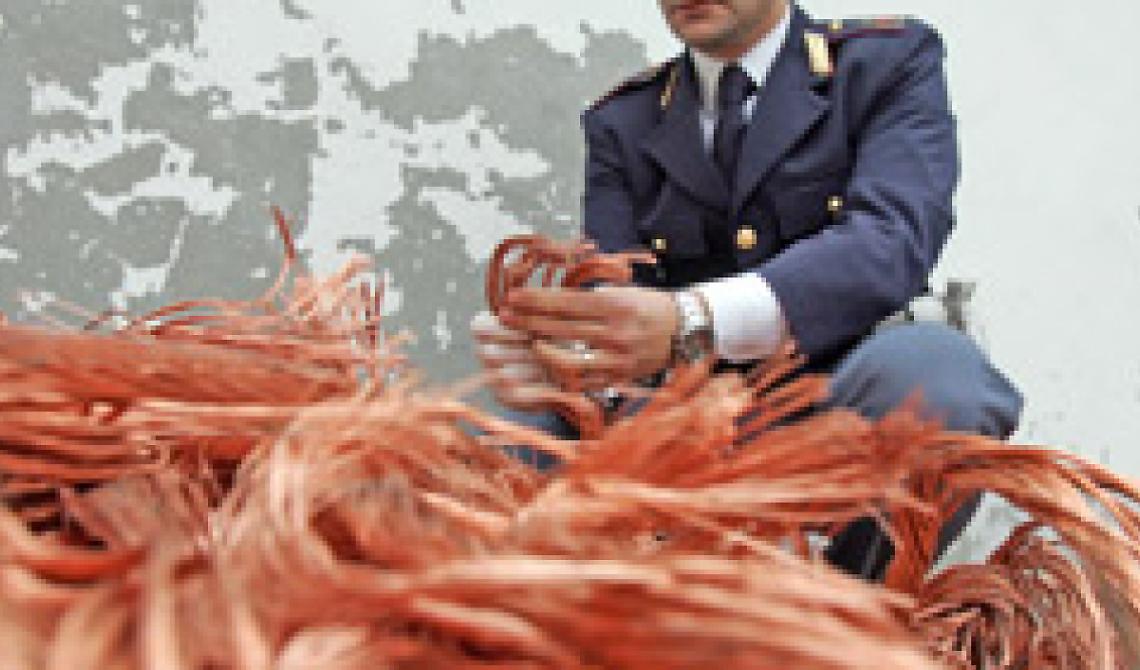 Colpo gobbo ai predoni di rame: obbligo di dimora per cinque foggiani