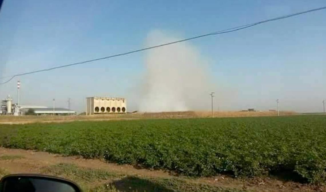 Fumi da ex Zuccherificio, la "Enterra": vapori dovuti ad autocombustione di biomassa vegetale, nessun pericolo per i cittadini