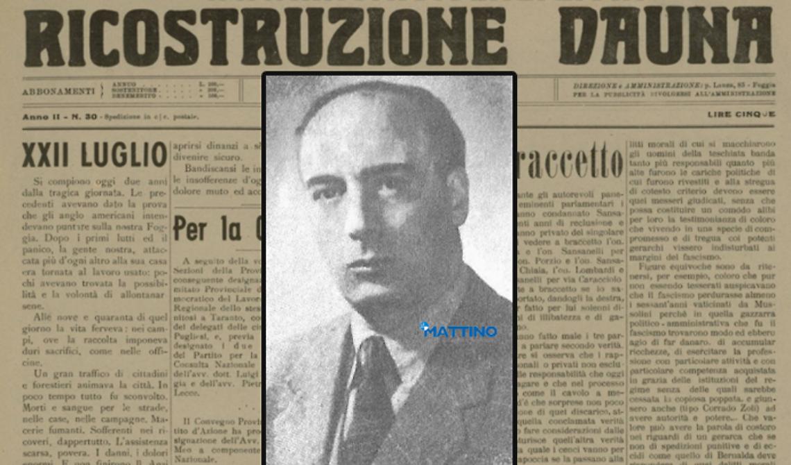 Foggia devastata dalle bombe, l'allora sindaco Luigi Sbano: «Nessuno deve dimenticare tutto ciò, mai»