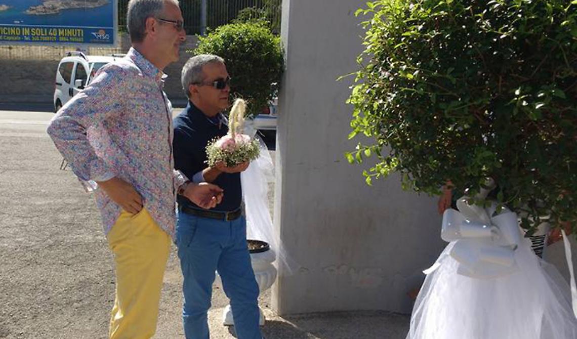 Massimo e Mauro oggi sposi a Cagnano: la prima unione civile della Puglia