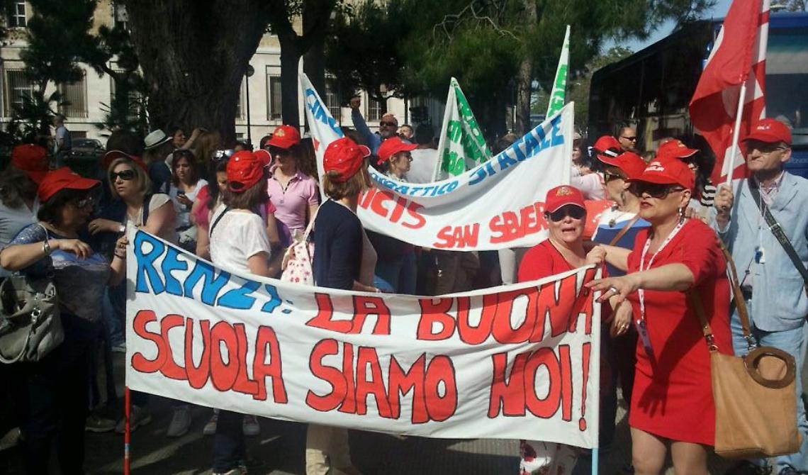 La buona scuola di Renzi: esodo per 502 insegnanti foggiani
