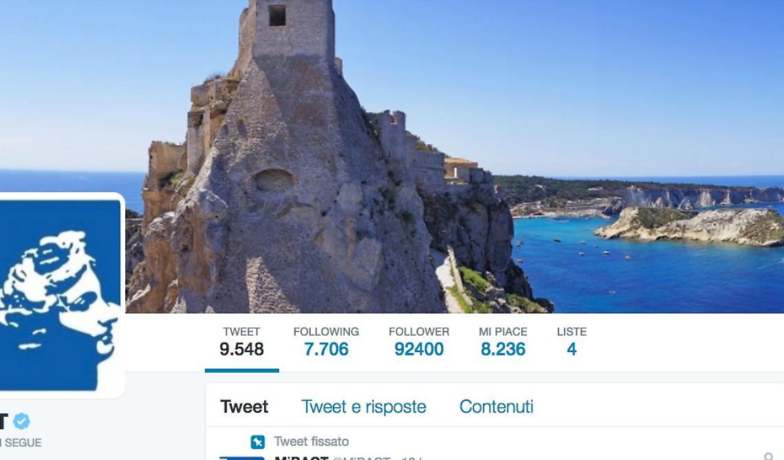 Le Tremiti e le Diomedee diventano l'immagine copertina del MiBACT