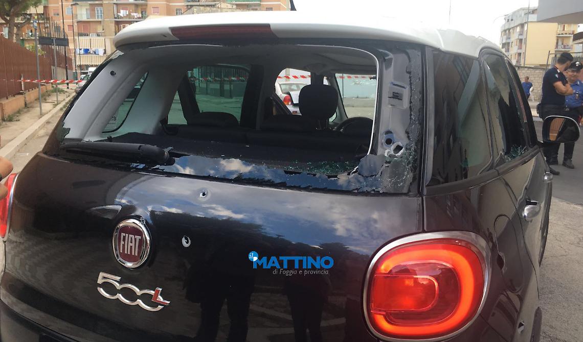 Viale Candelaro, agguato al capo mafia Roberto Sinesi: vivi per miracolo, lui, il nipotino e la figlia