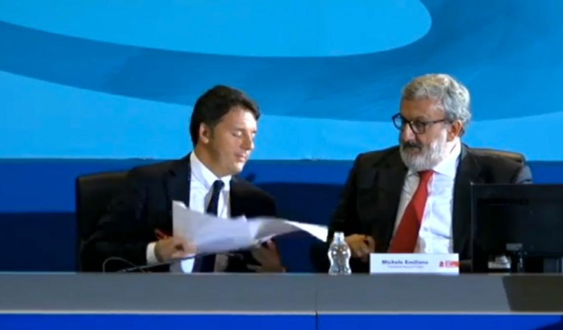 Emiliano e Renzi firmano il patto per la Puglia, ma restano lontani sulle visioni politiche