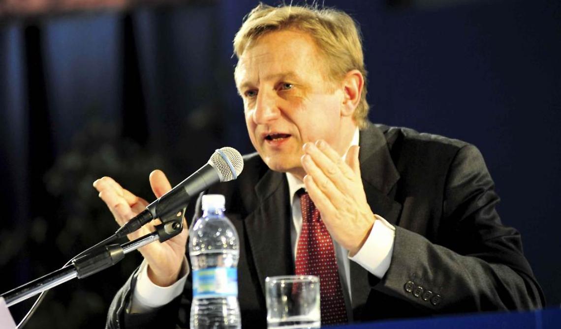 Bernhard Scholz,  presidente nazionale di Compagnia delle Opere, giovedì a Foggia