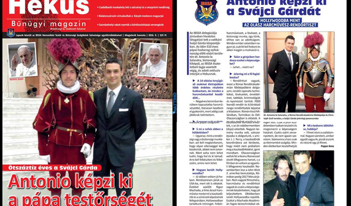 E in Ungheria il foggiano Antonio La Salandra diventa una star