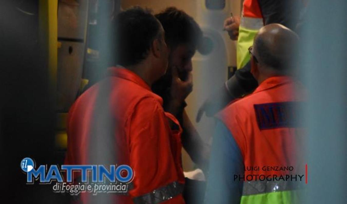 Foggia-Cataia, per un attimo si è temuto l'inferno