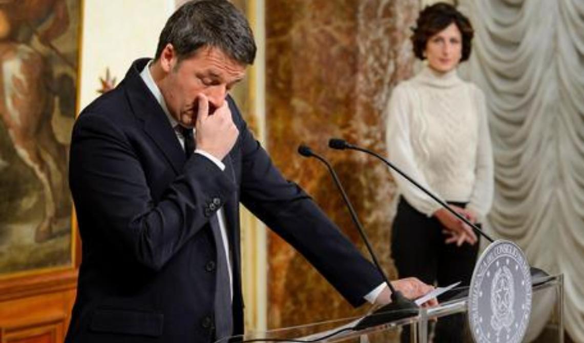 Renzi a casa, nessun senso di colpa