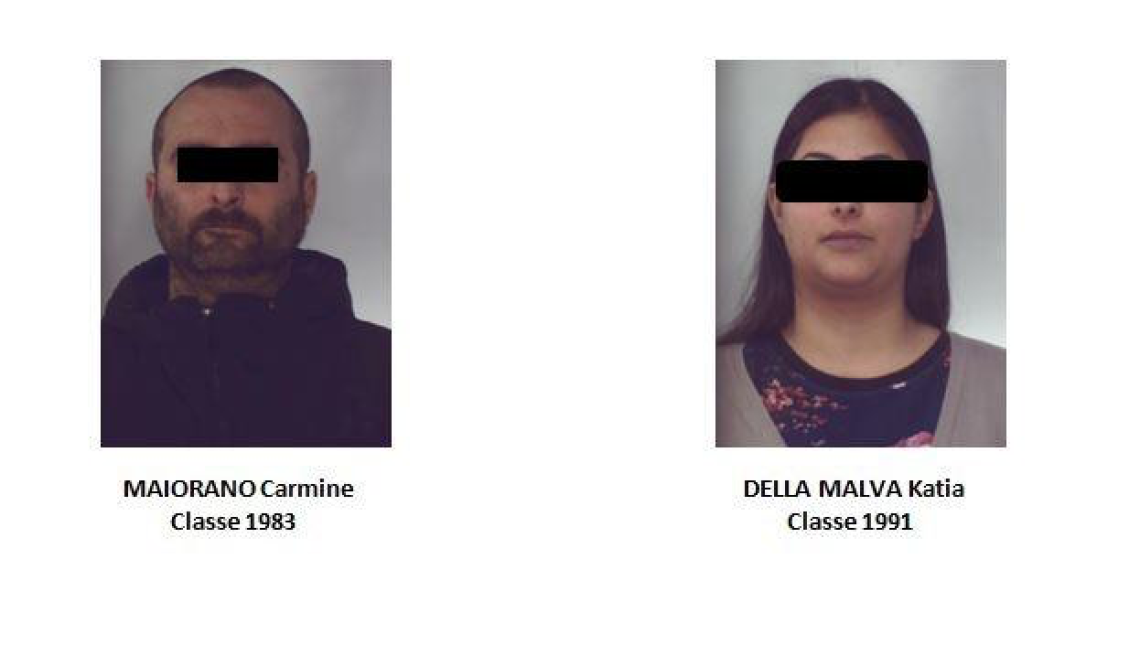 Vieste, casa monitorata da telecamere: arrestata la coppia dello spaccio