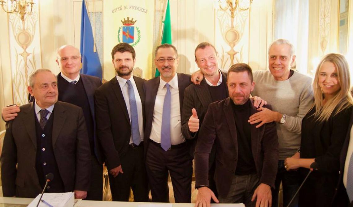 A Potenza è già capodanno