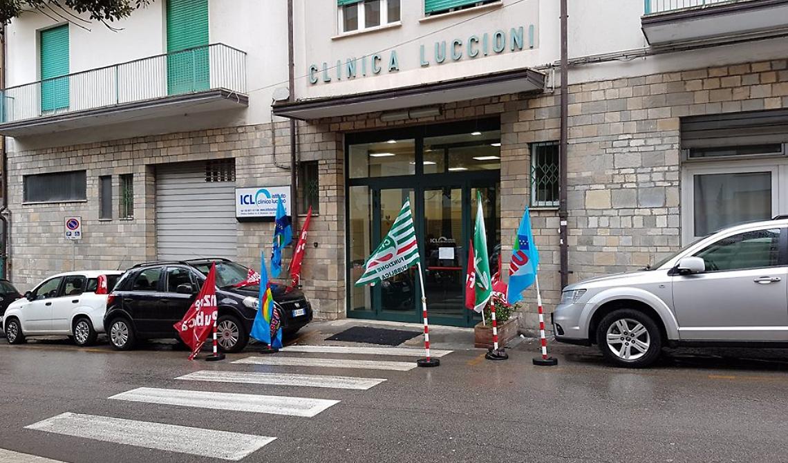 Potenza, alla "Clinica Luccioni" partono 32 licenziamenti