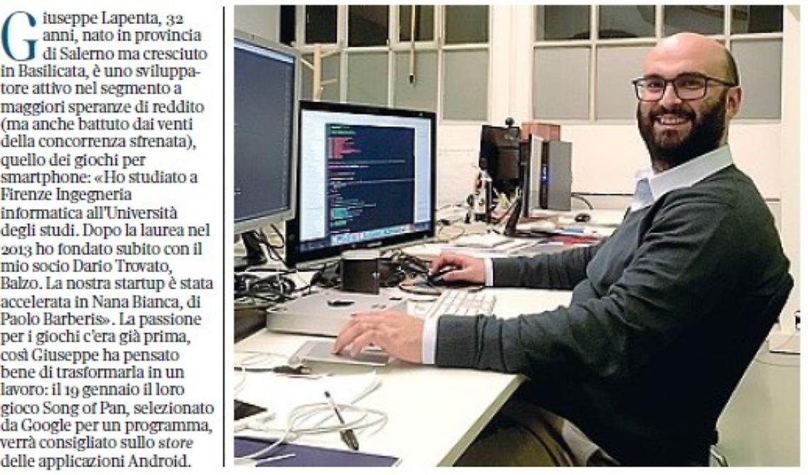 L'ingegnere lucano che crea app per Google e progetta la cuffia per controllare i bimbi nelle culle