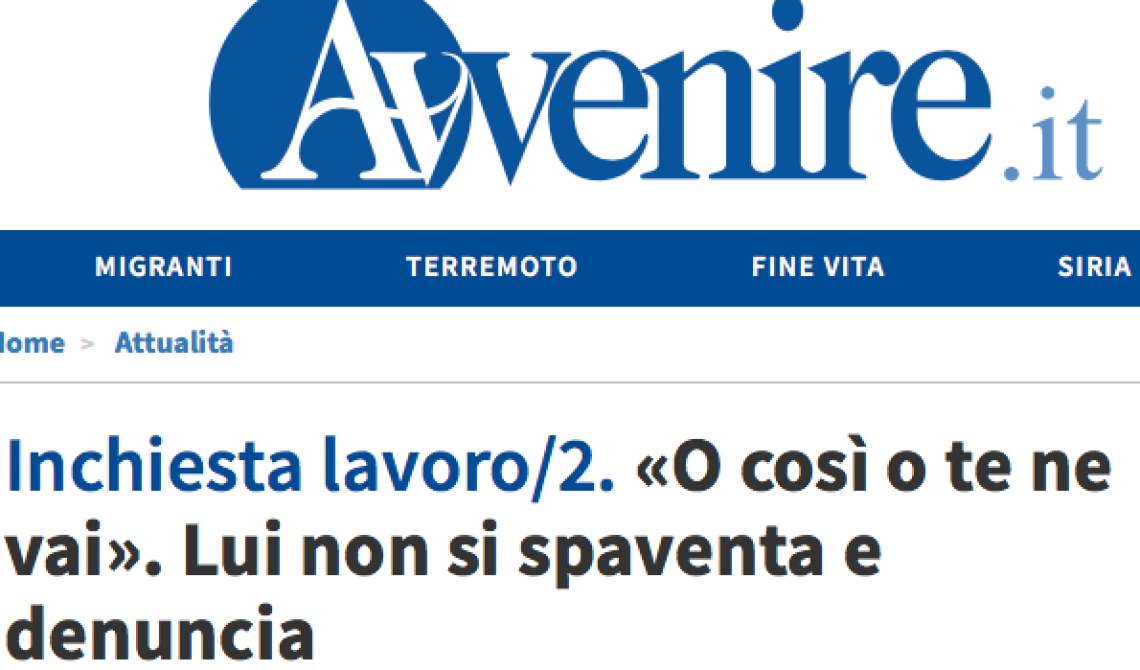 A lavoro sul cantiere lucano con un taglio sulla paga