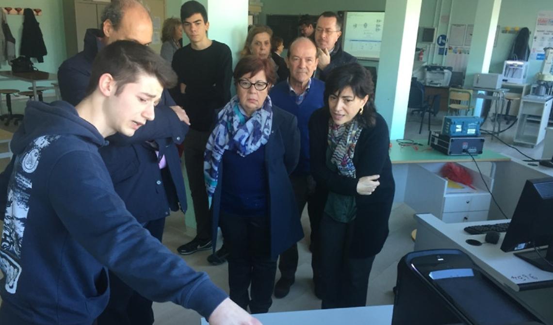 L'Altamura-Da Vince riceve la visita del Direttore Scolastico Regionale 