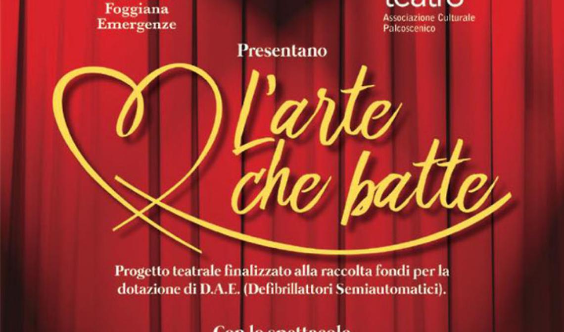 Teatro “Giordano”, spettacolo di beneficenza per l’acquisto di defibrillatori