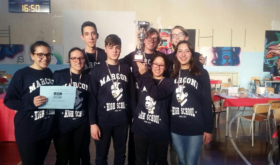 Le "beautiful minds" del Marconi: primi nelle gare di matematica