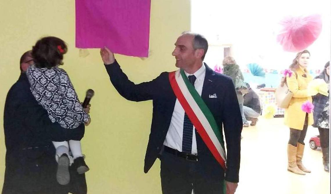 Lino  Monteleone inaugura asilo