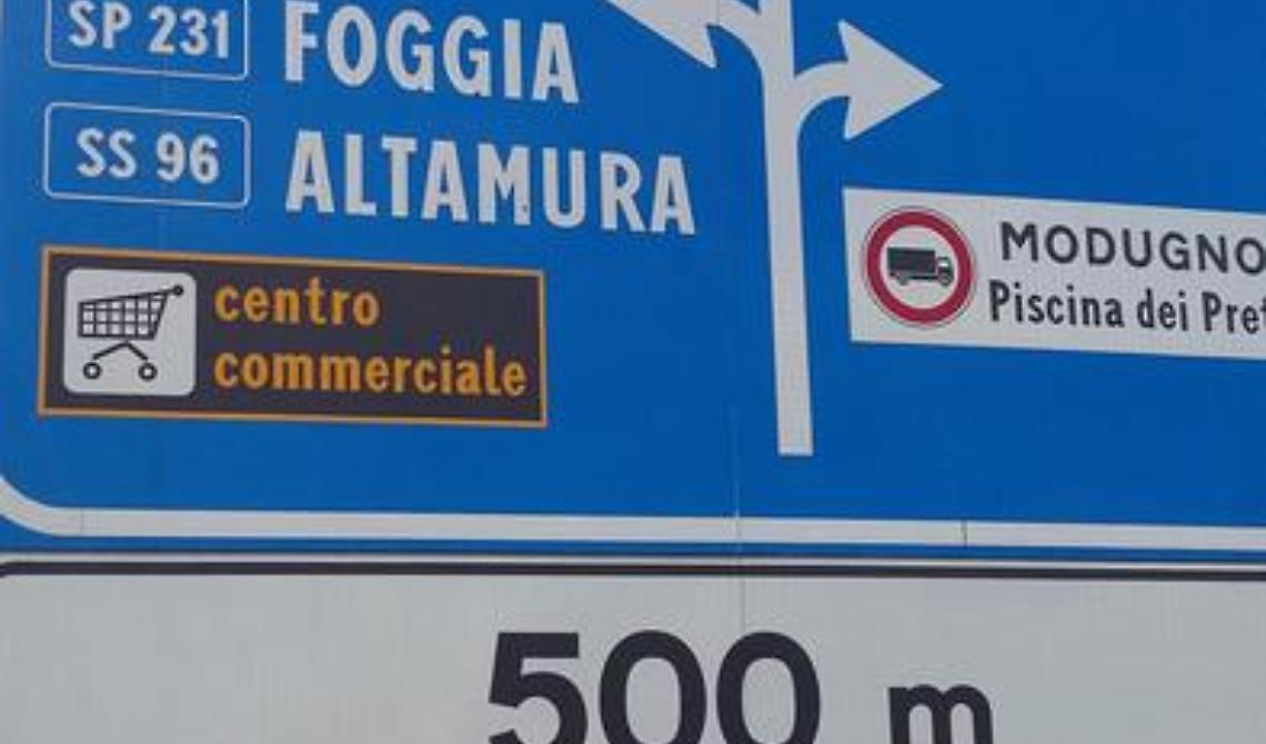 Matera ottiene la segnaletica stradale: ora da Bari è facilmente raggiungibile