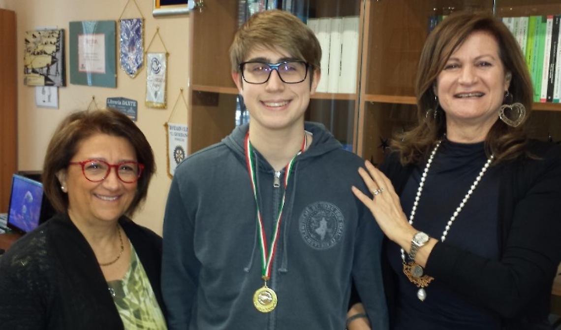 Salvatore Santolupo, un quindicenne foggiano vince le olimpiadi provinciali di matematica 