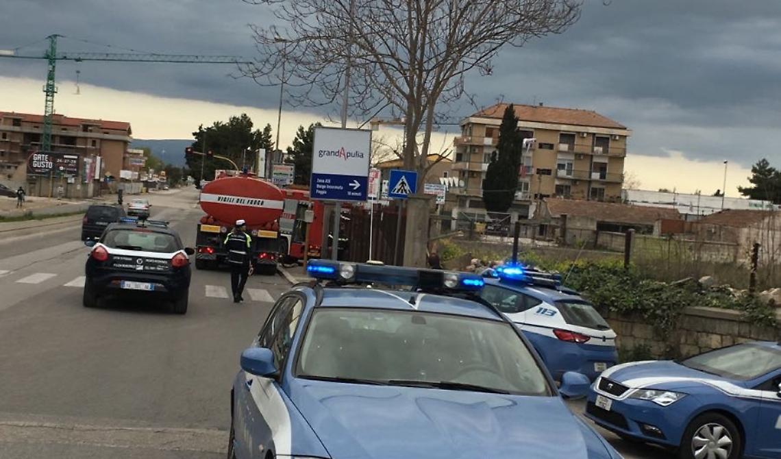 Foggia, in fiamme lo stabile Ex Molini:  paura in città 