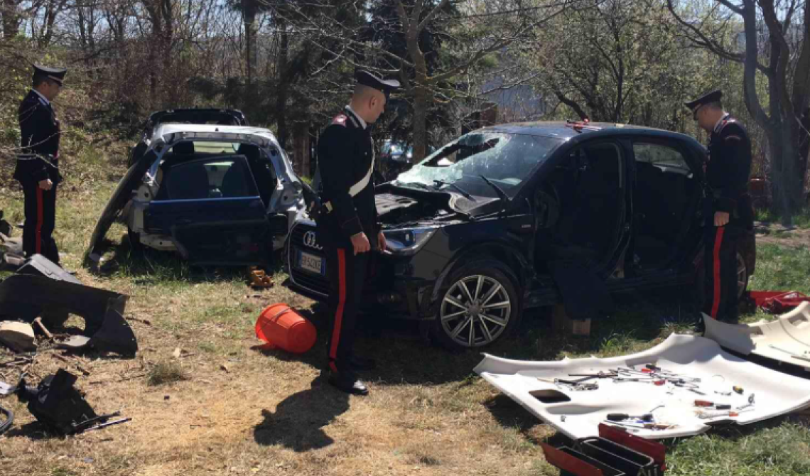 Alto Tavoliere: scoperta una centrale di auto rubate