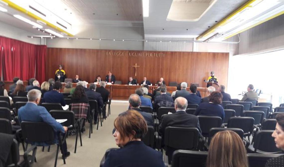 Inaugurato l'anno giudiziario tributario