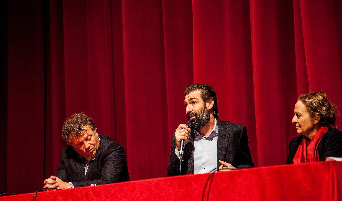 “PrimaVera al Garibaldi”: Fabrizio Gifuni e Natalia Di Iorio hanno incontrato Lucera