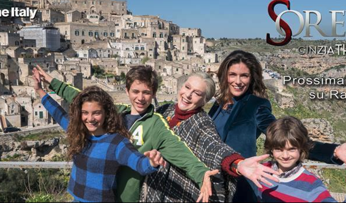 Matera, la serata finale della fiction Sorelle vince il prime time per gli ascolti
